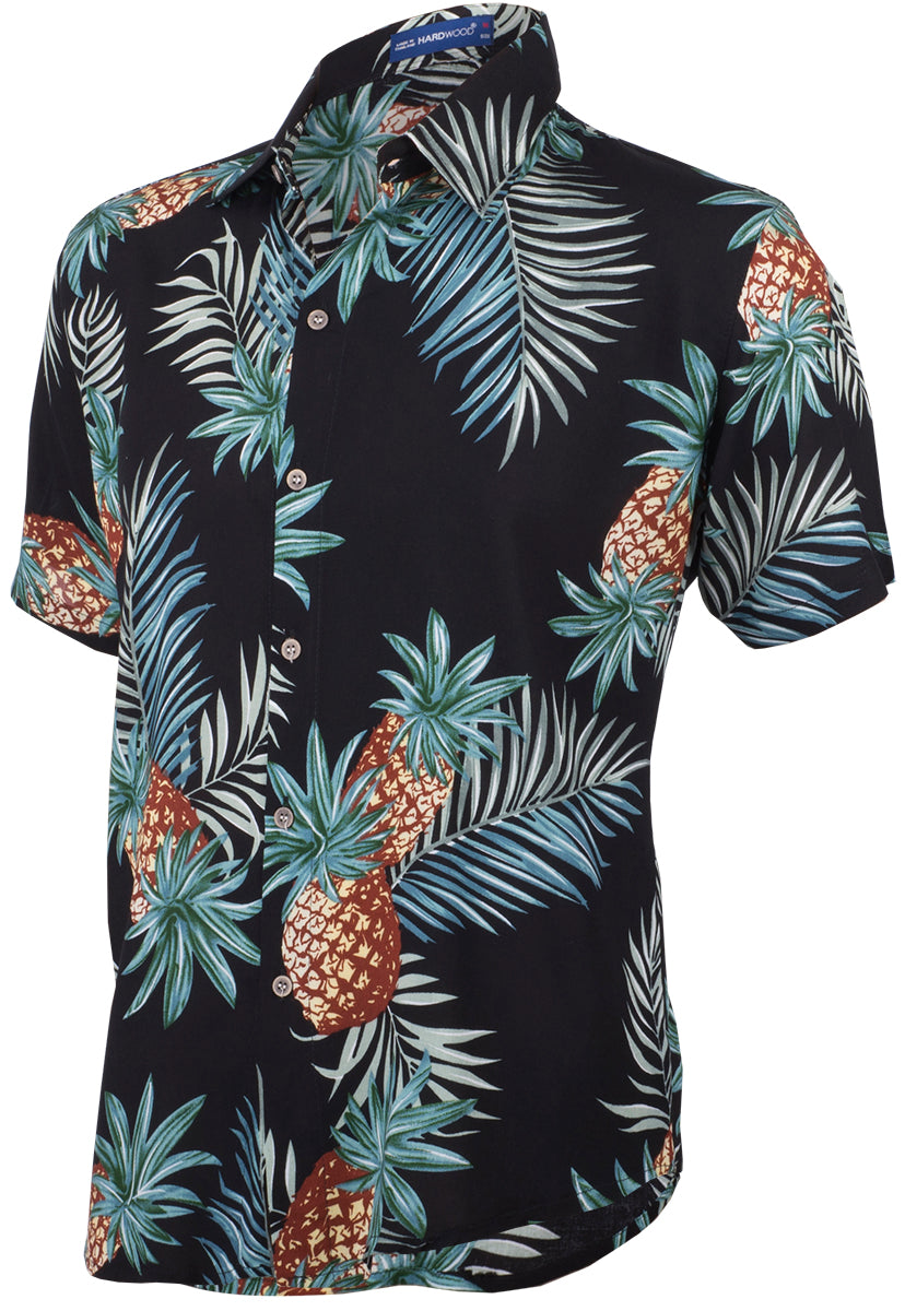 Tropical_TITUS_Pineapple_ANANAS_Palmblatt_Kurzarm_Shirt_HAWAIIHEMD_Schwarz-21Catq3cy2VLv3