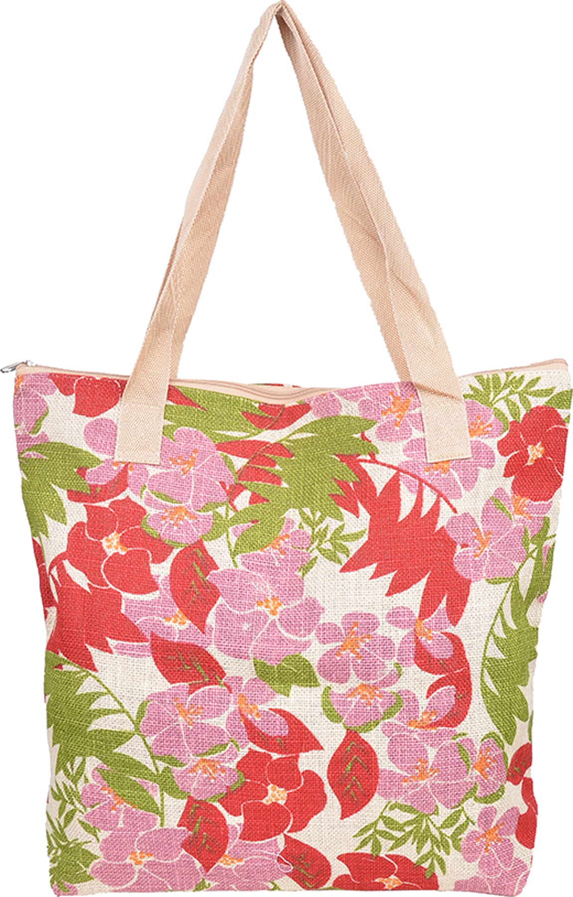 Tropical_Vintage_TIKI_Flower_Blueten_Leinentasche_SHOPPER_killer_kirscheqT9Dj2I2CzA62
