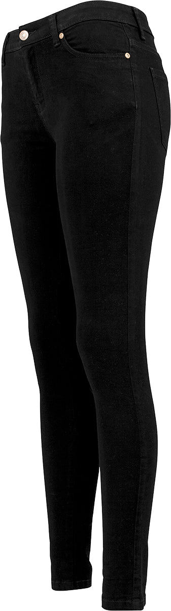 Urban_Classics_REGURLAR_WAIST_Vintage_Slim_Fit_SKINNY_PANTS_Hose_Schwarz-2rHUXvrOM0Qg6p
