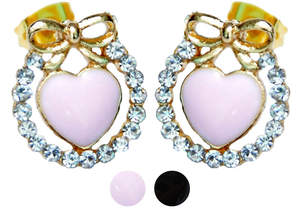 VINTAGE_HEART_Bow_Rhinestone_Strass_OhrsteckerSTitmJjRAXQyj