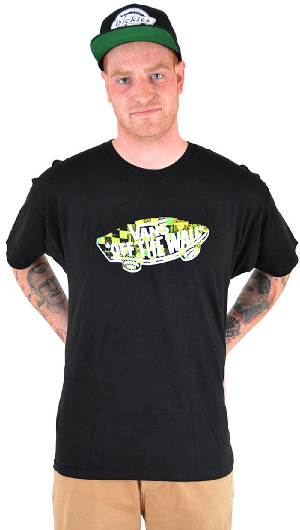 Vans_SCAN_CHECK_OTW_Men_T-Shirt_-_schwarz