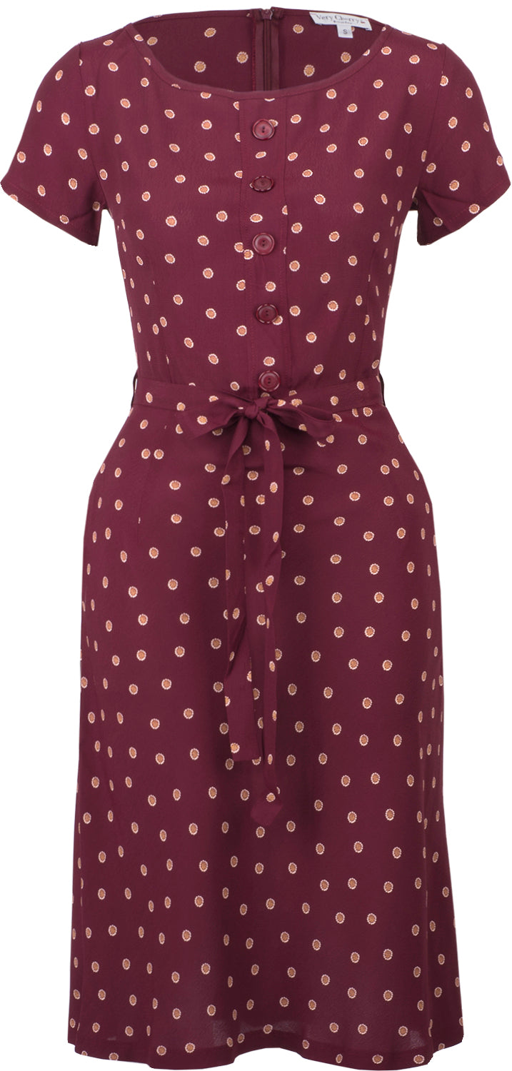 Very_Cherry_BEVERLY_Vintage_FLOWER_Kurzarm_Button_DRESS_Kleid_Weinrot-13hPg7k9fNCWH1