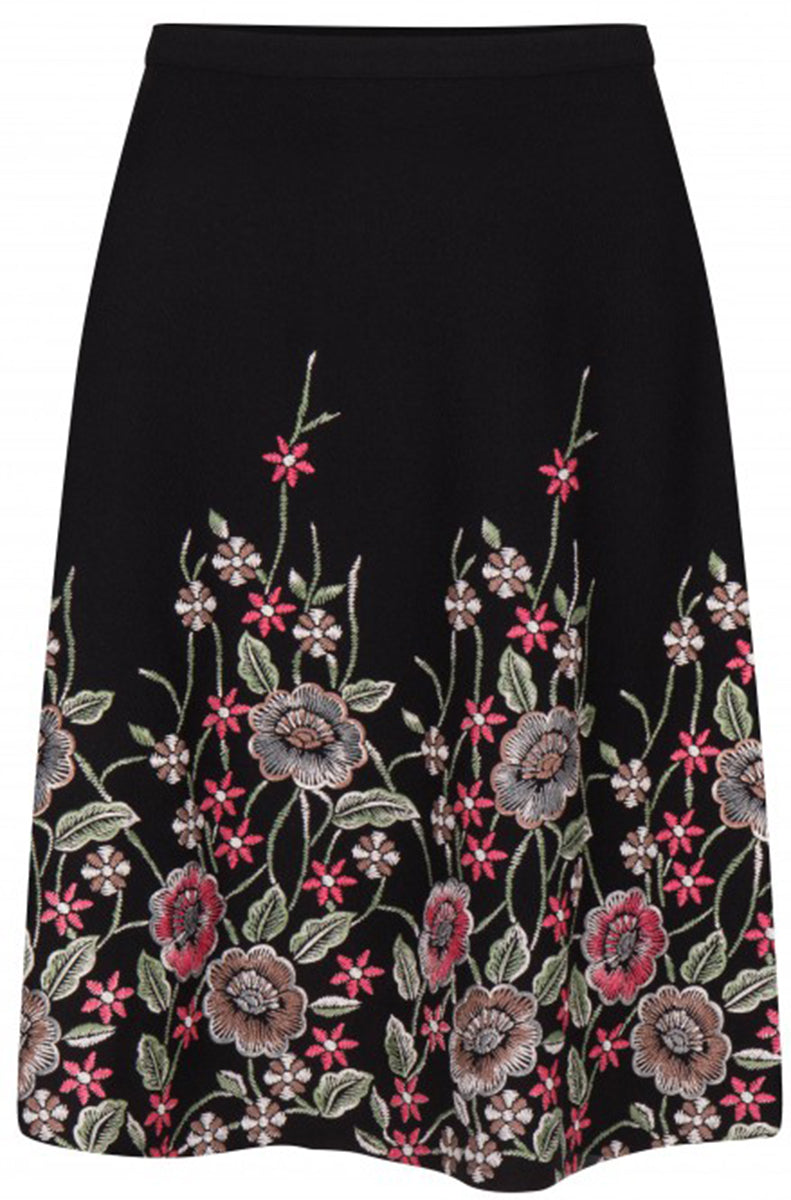 Very_Cherry_BRODERY_AGNESE_Vintage_FLORAL_Blumen_Skirt_ROCK-1