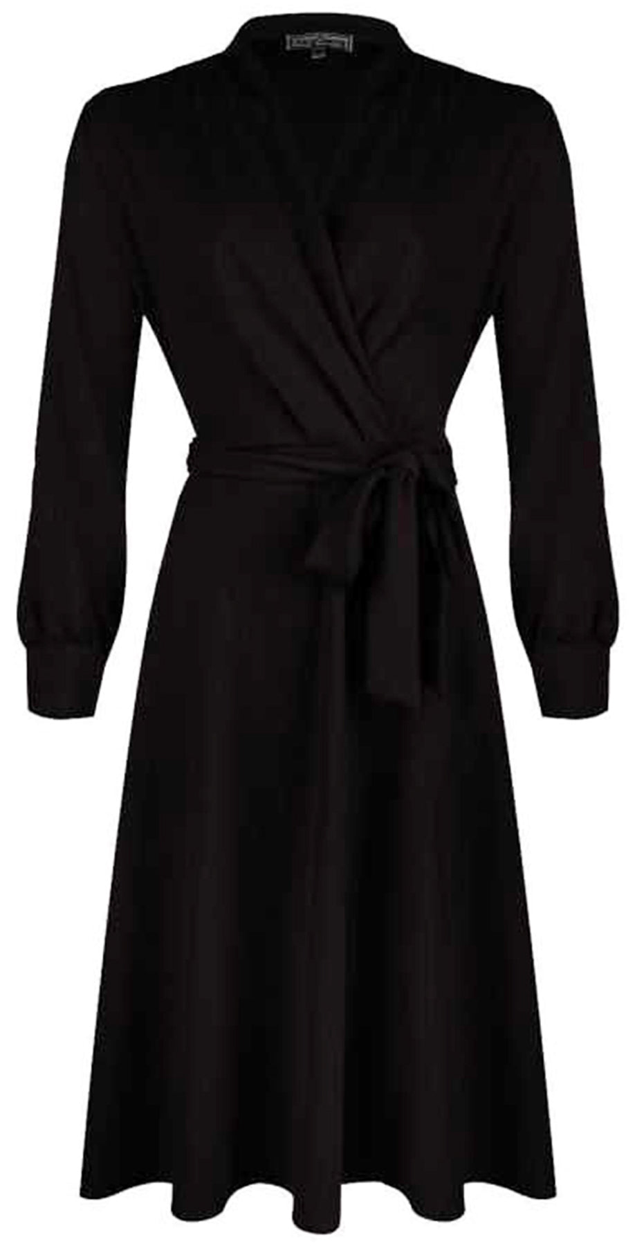 Very_Cherry_CROSS_OVER_Vintage_CREPE_Langarm_SWING_DRESS_Kleid_Schwarz_killer_kirsche_18S9GurL7bt16D