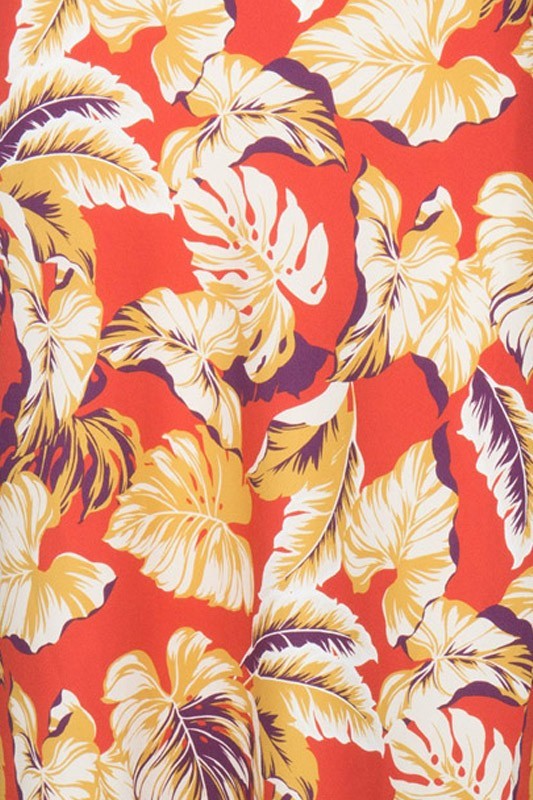 Very_Cherry_DLAINE_Vintage_HIBISCUS_50s_FLOWER_Floral_SWING_Dress_Kleid_03