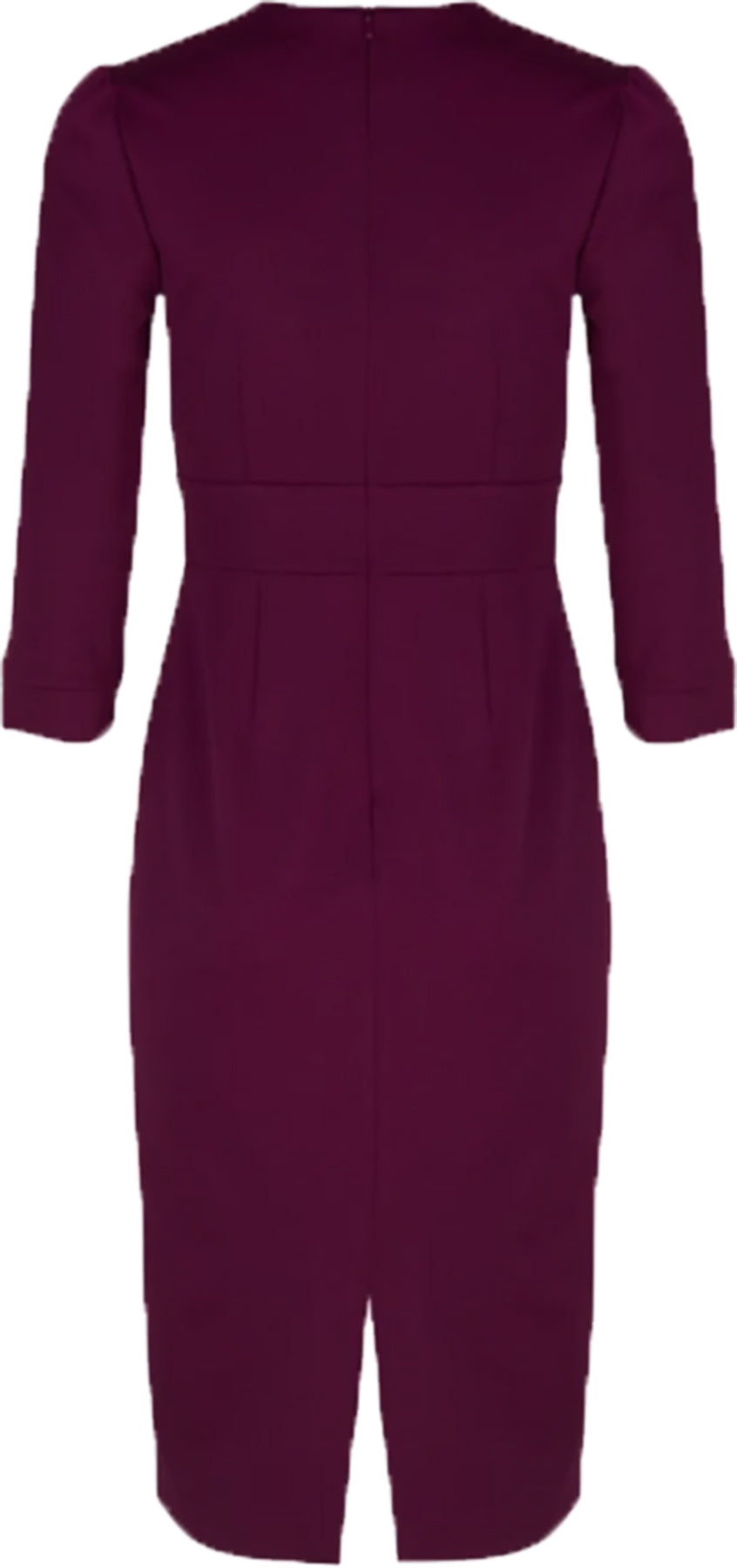 Very_Cherry_HOLLYWOOD_SweetheartDreiviertelarm_PENCIL_DRESS_Bleistiftkleid_Aubergine_Killer_Kirsche-2