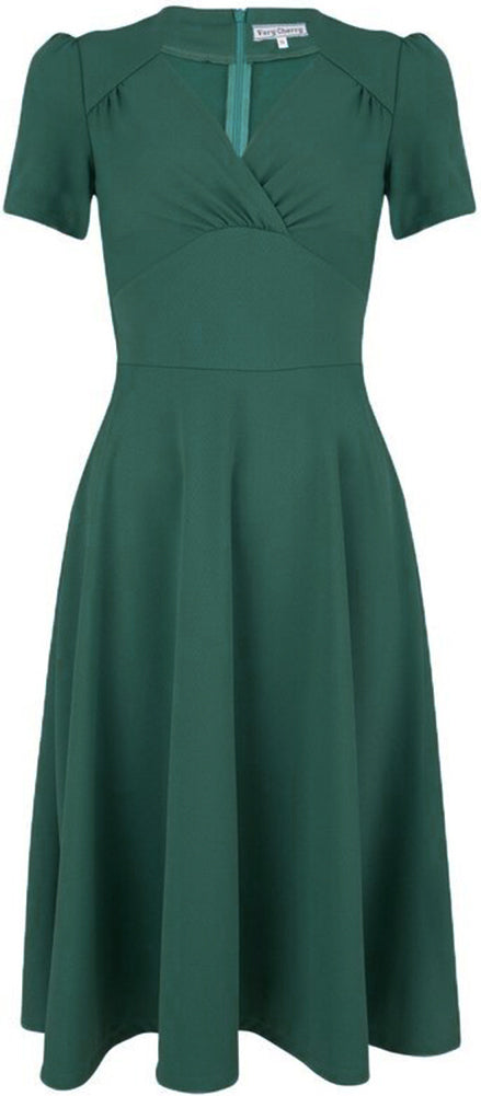 Very_Cherry_HOLLYWOOD_Vintage_SWEETHEART_Kurzarm_DRESS_Kleid_Tannengruen_Killer_Kirsche-1fyfoIzPrr4Ngp