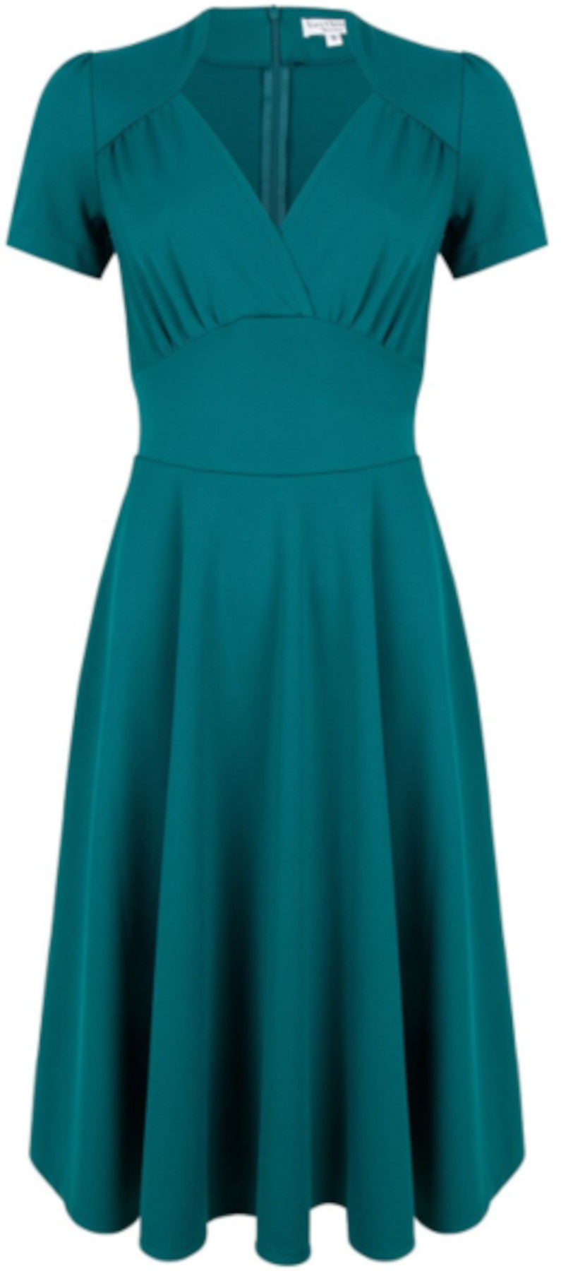 Very_Cherry_HOLLYWOOD_Vintage_SWEETHEART_Kurzarm_SWING_DRESS_Kleid_Petrol_Killer_Kirsche-1