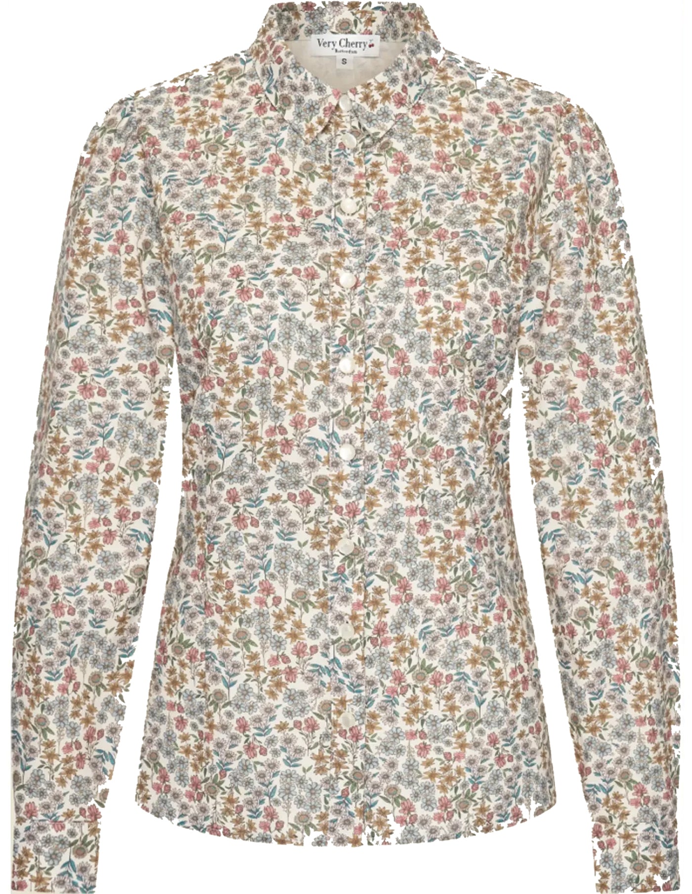 Very_Cherry_JANE_VIENA_Vintage_Autumn_Flowers_50s_Blueten_BLOUSE_Bluse_-4
