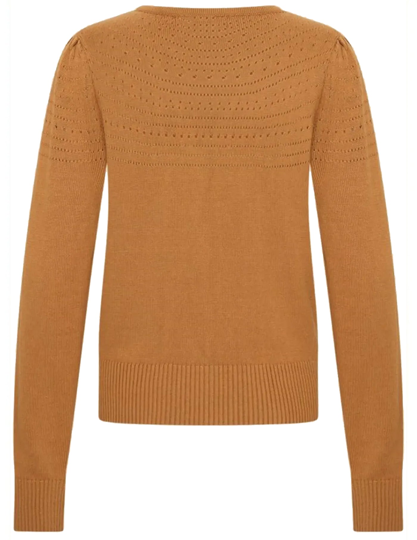 Very_Cherry_LUCIA_VINTAGE_Lochmuster_V-Neck_CARDIGAN_Strickjacke_-_Cognac-4