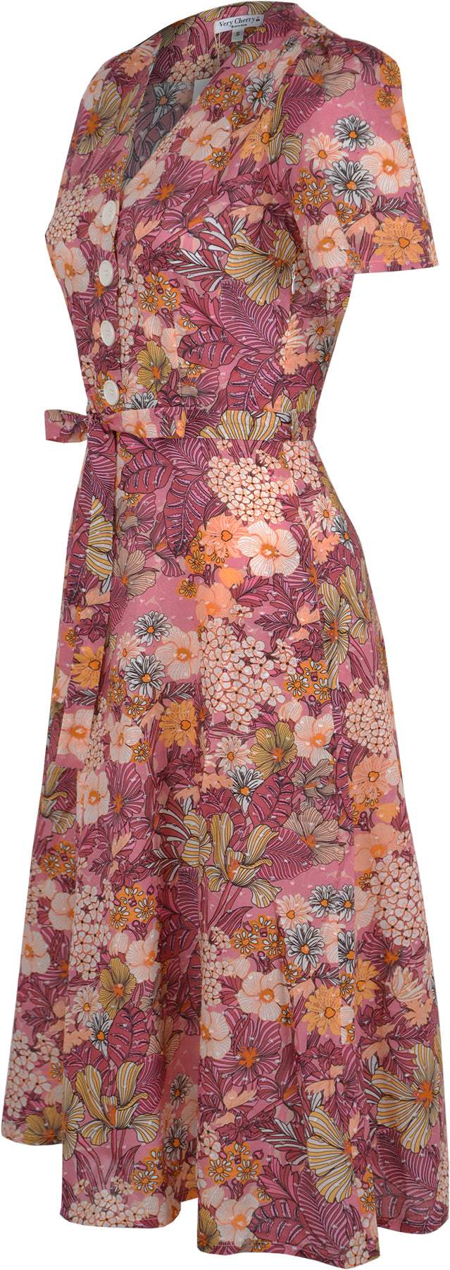 Very_Cherry_MAGNOLIA_MUCHA_FLOWERS_Vintage_Kurzarm_HEMDKLEID_A-Linie_Dress_Killer_Kirsche-2wj8A29y7jIgTA