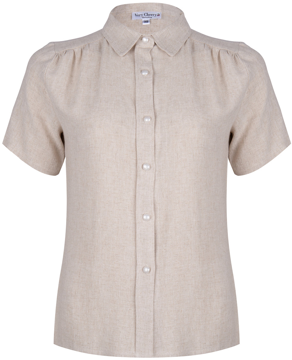Very_Cherry_MONTMARTRE_Vintage_LINNEN_Kurzarm_Kragen_BLUSE_Blouse_Beige_killer_kirsche_1xXw45FmCofneP