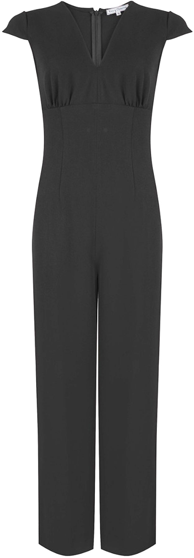 Very_Cherry_VENICE_Vintage_Jumpsuit_Retro_Overall_-_Schwarz_killer_kirsche