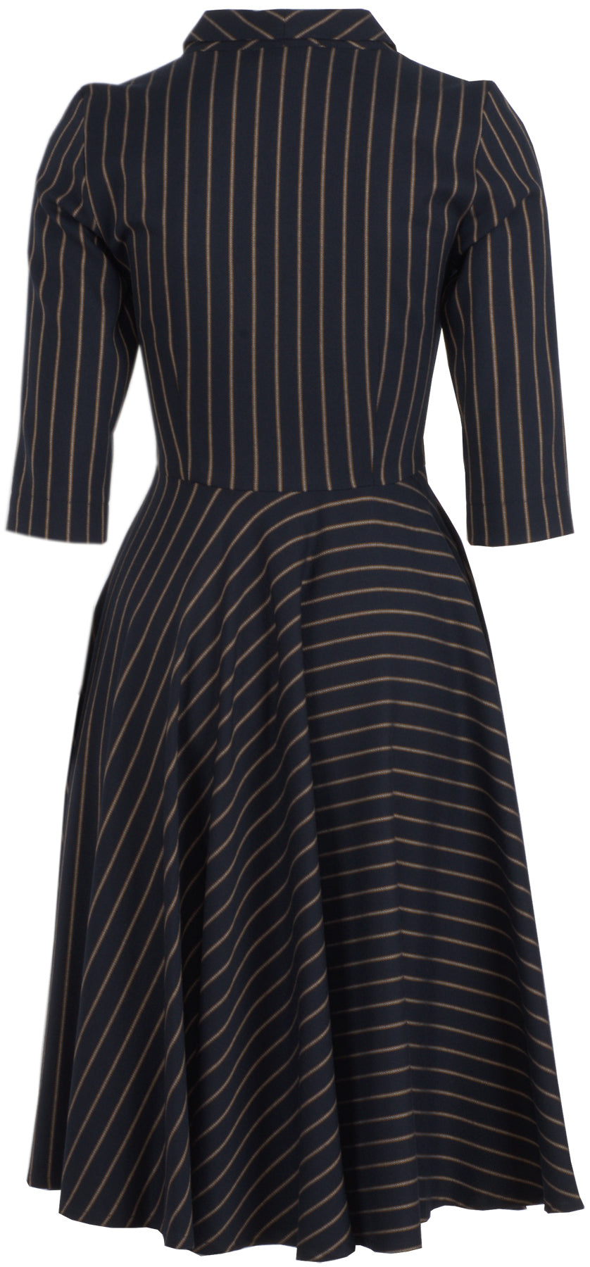 Very_Cherry_kleid_stiped_streifen_dreiviertelarm_hinten