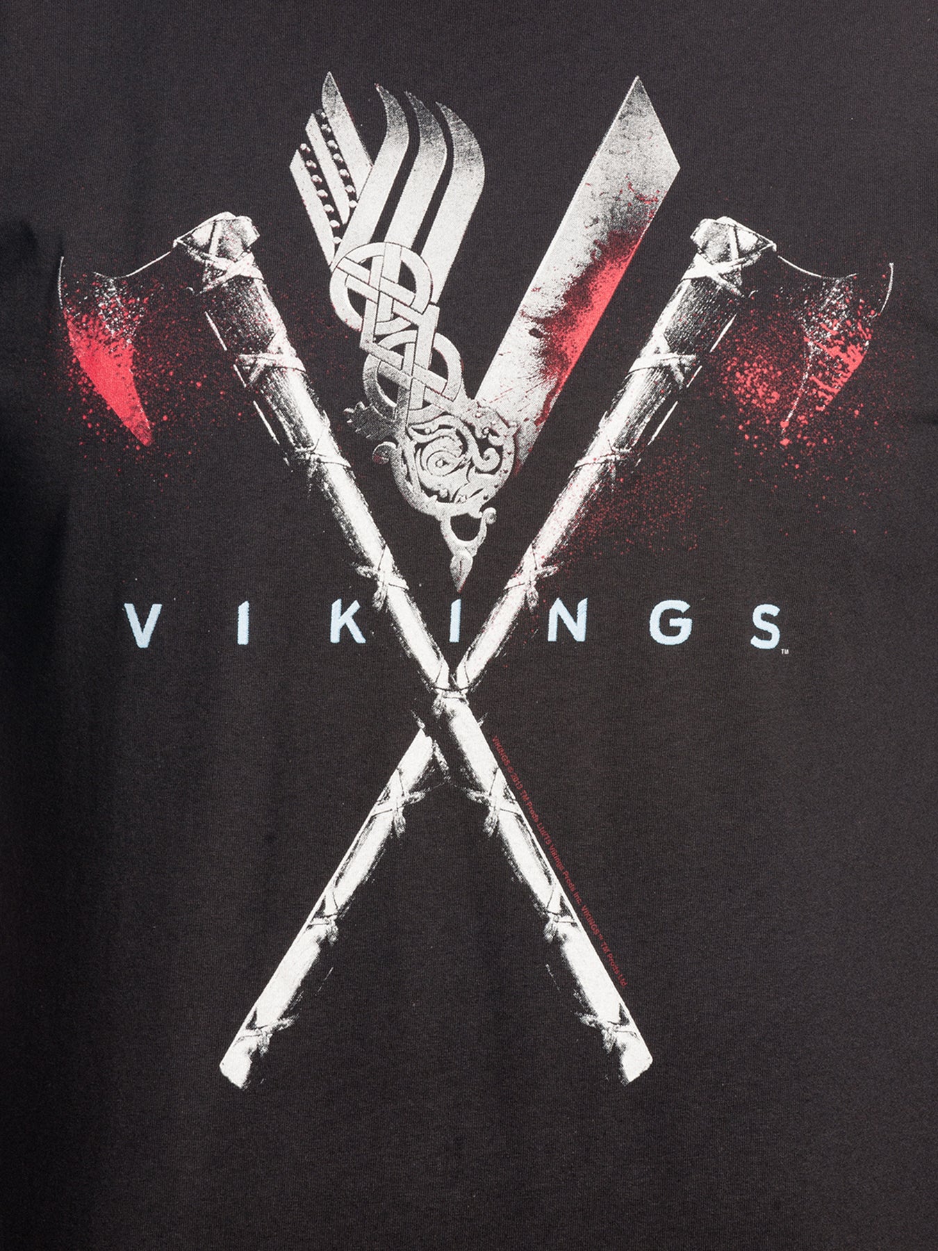 Vikings_VIKINGS_AXE_Frontprint_Motiv_Retro_RUNDHALS_Kurzarm_Herren_T-SHIRT_killer_kirsche_4