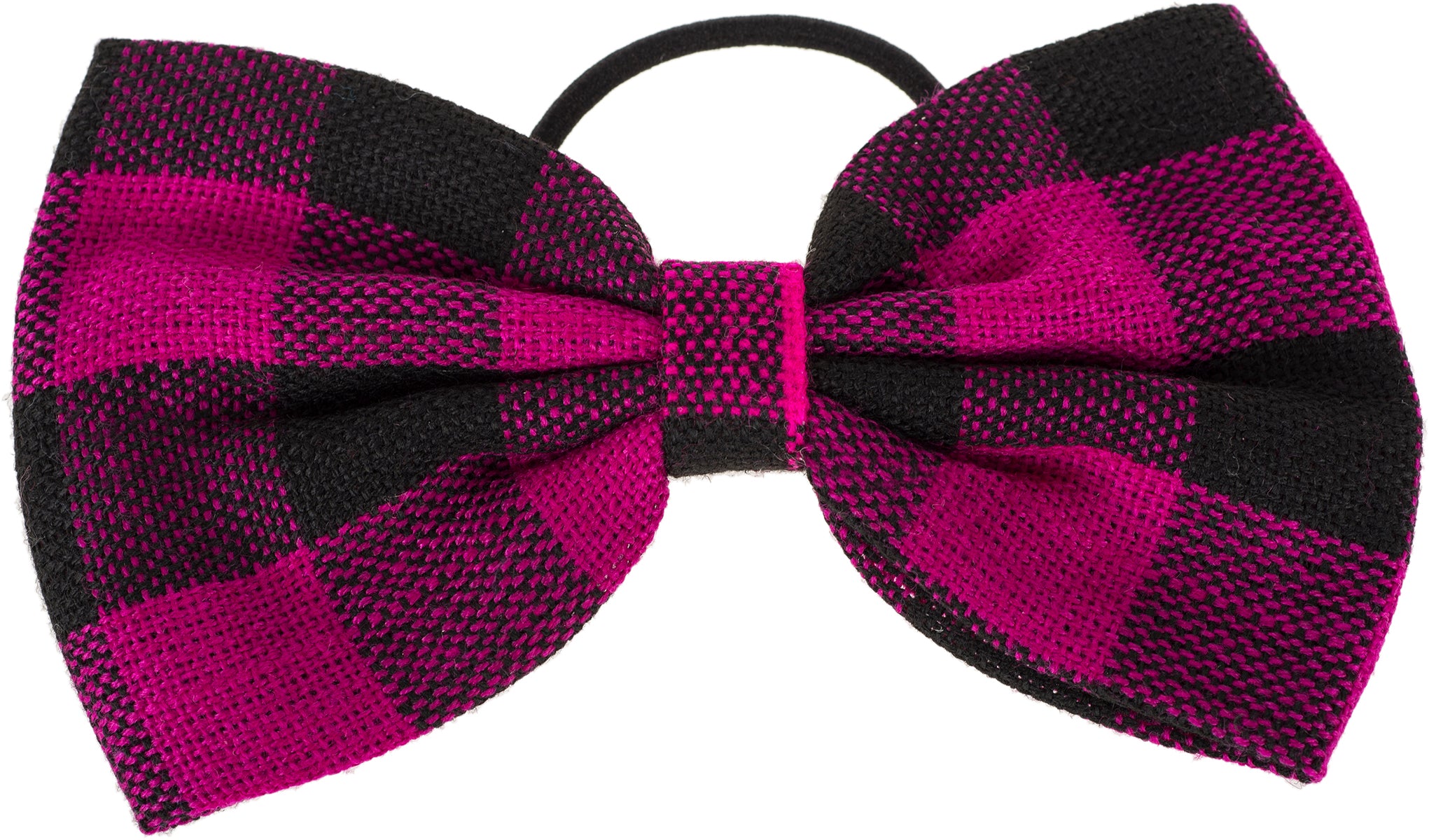 Vintage_BIG_BOW_Schleife_KARO_Plaid_CHECK_Zopfband_HAARGUMMI-43HNvpik9zw7Cu
