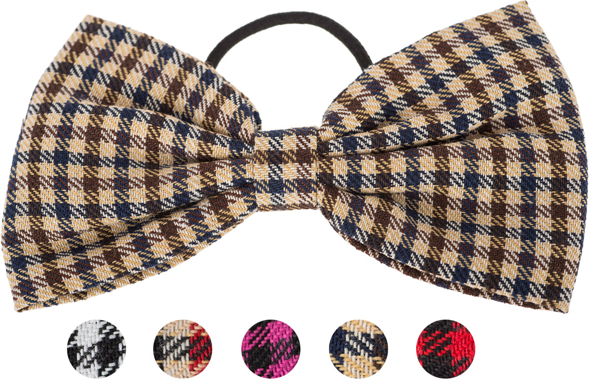 Vintage_Big_Bow_Schleife_Dogtooth_Hahnentritt_Galerie