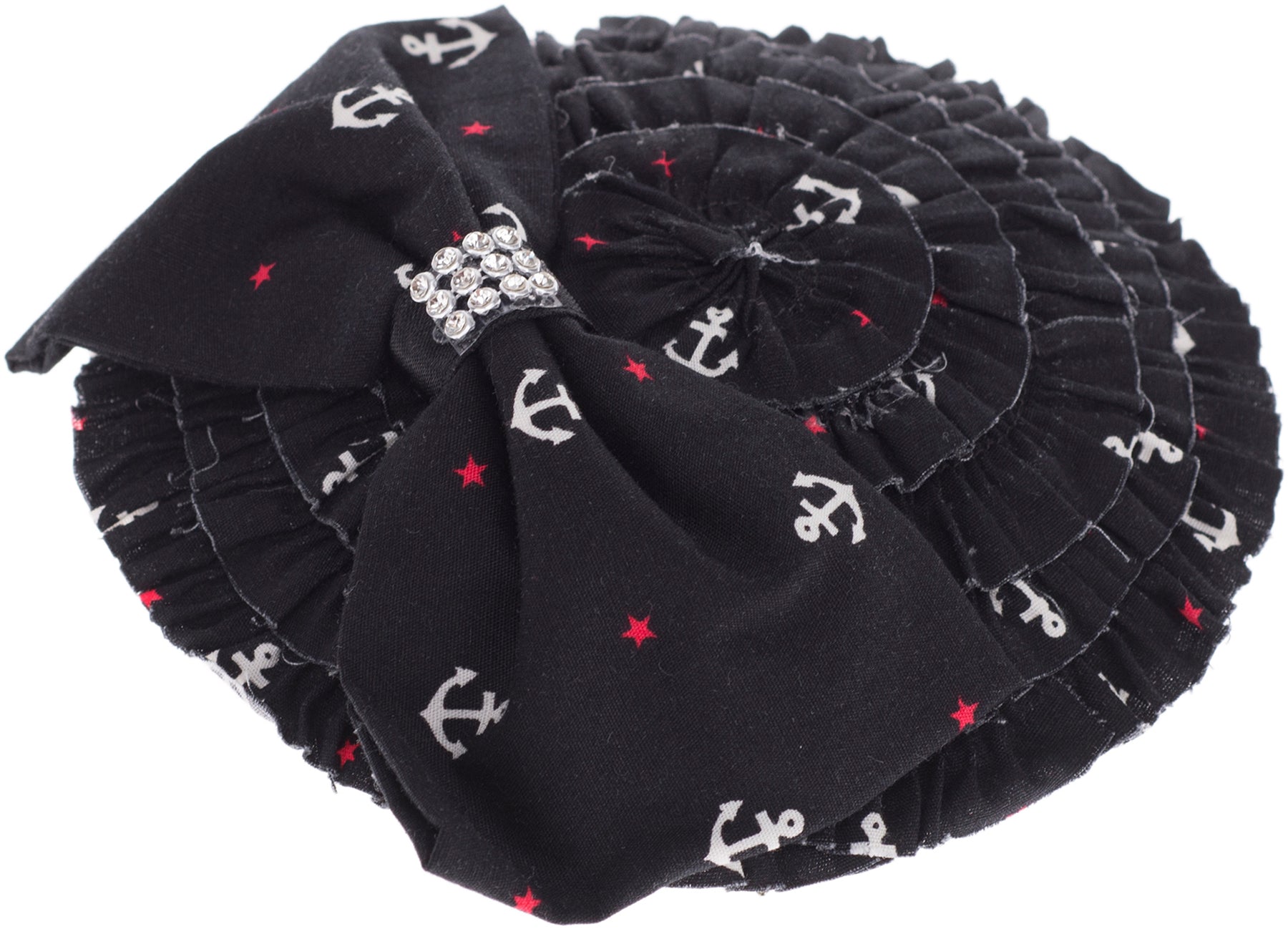 Vintage_CARYN_Ruffle_Nautical_Sailor_ANCHOR_Anker_PILLBOX_Huetchen_Fascinator_-_Schwarz_killer_kirsche9C5nS1VHVEMJ0