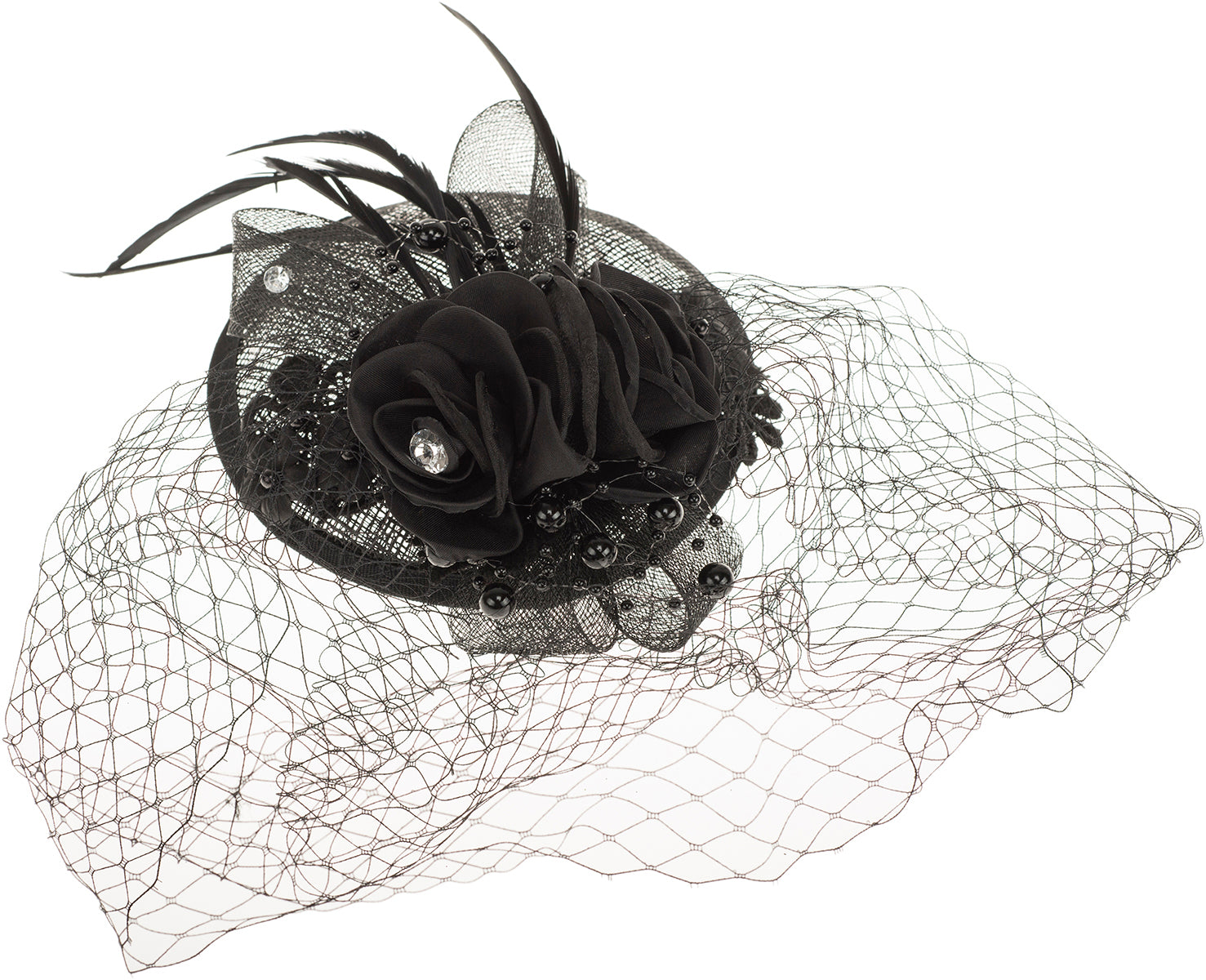 _Vintage_CHANELLE_VEIL_Blueten_FLOWER_Schleier_PILLBOX_Hut_HEADPIECEIyCaOzNB48cOv