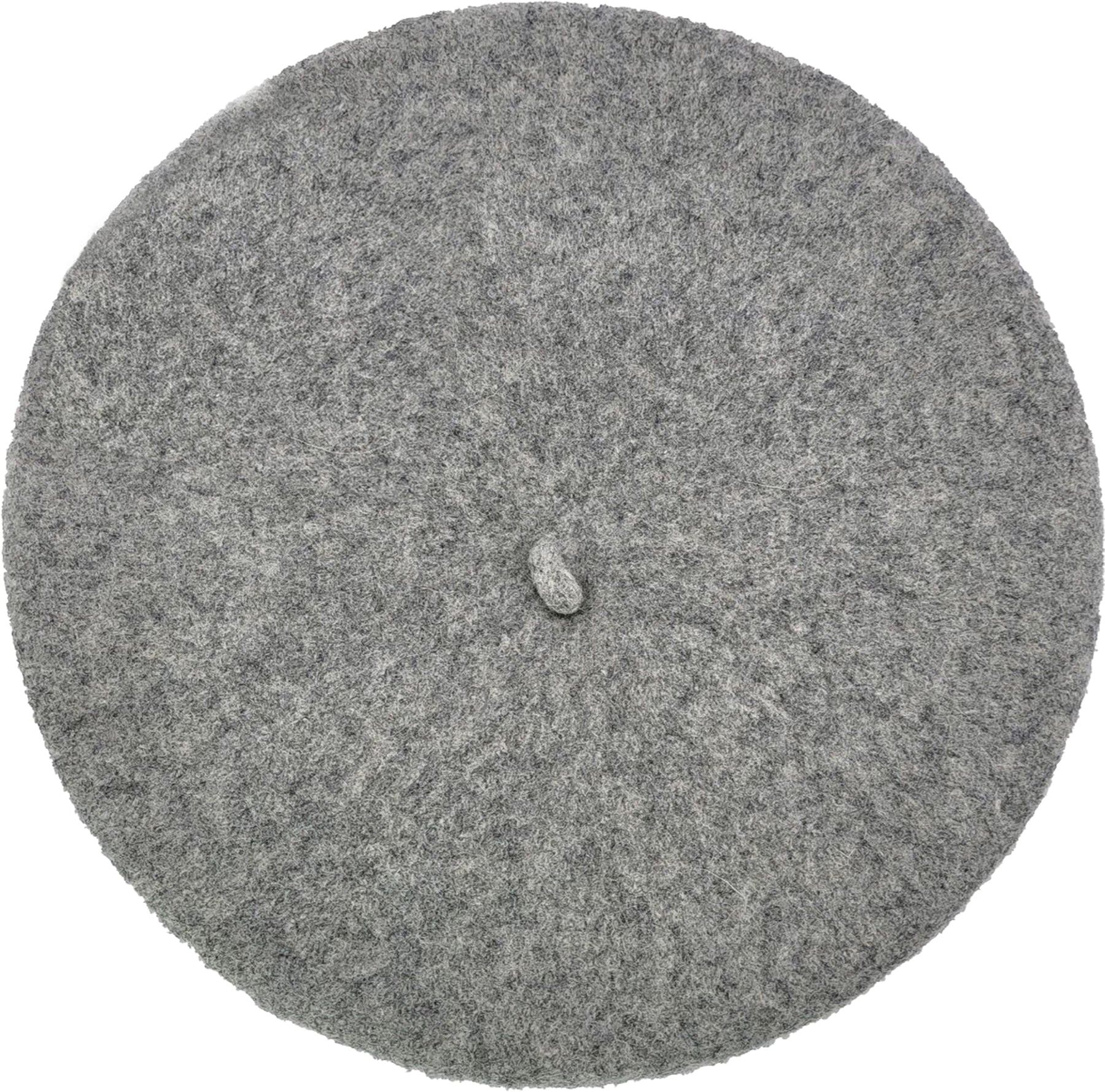Vintage_CLASSIC_Wool_BERET_Retro_Hat_BASKENMueTZE_graumeliert_killer_kirsche