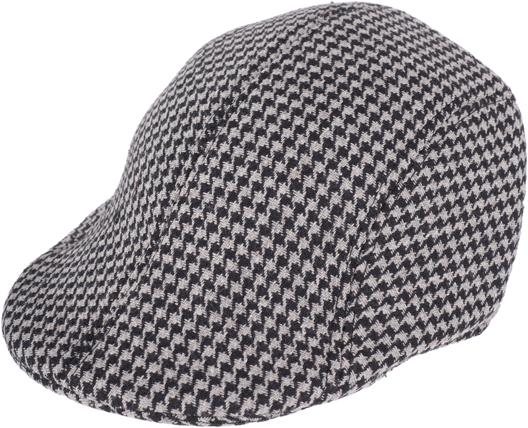 Vintage_DOGTOOTH_Hahnentrittmuster_50s_Schiebermuetze_FLAT_CAP_killer_kirsche
