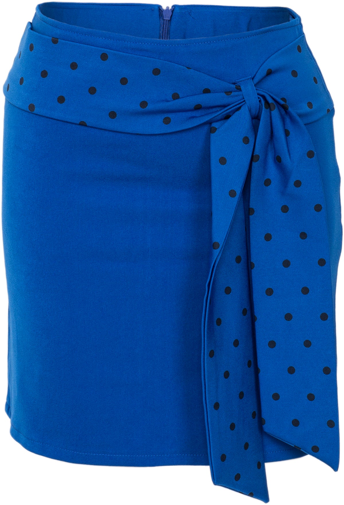 Vintage_DOGTOOTH_Ruffle_Volant_Pin_Up_PENCIL_SKIRT_Rock_blau
