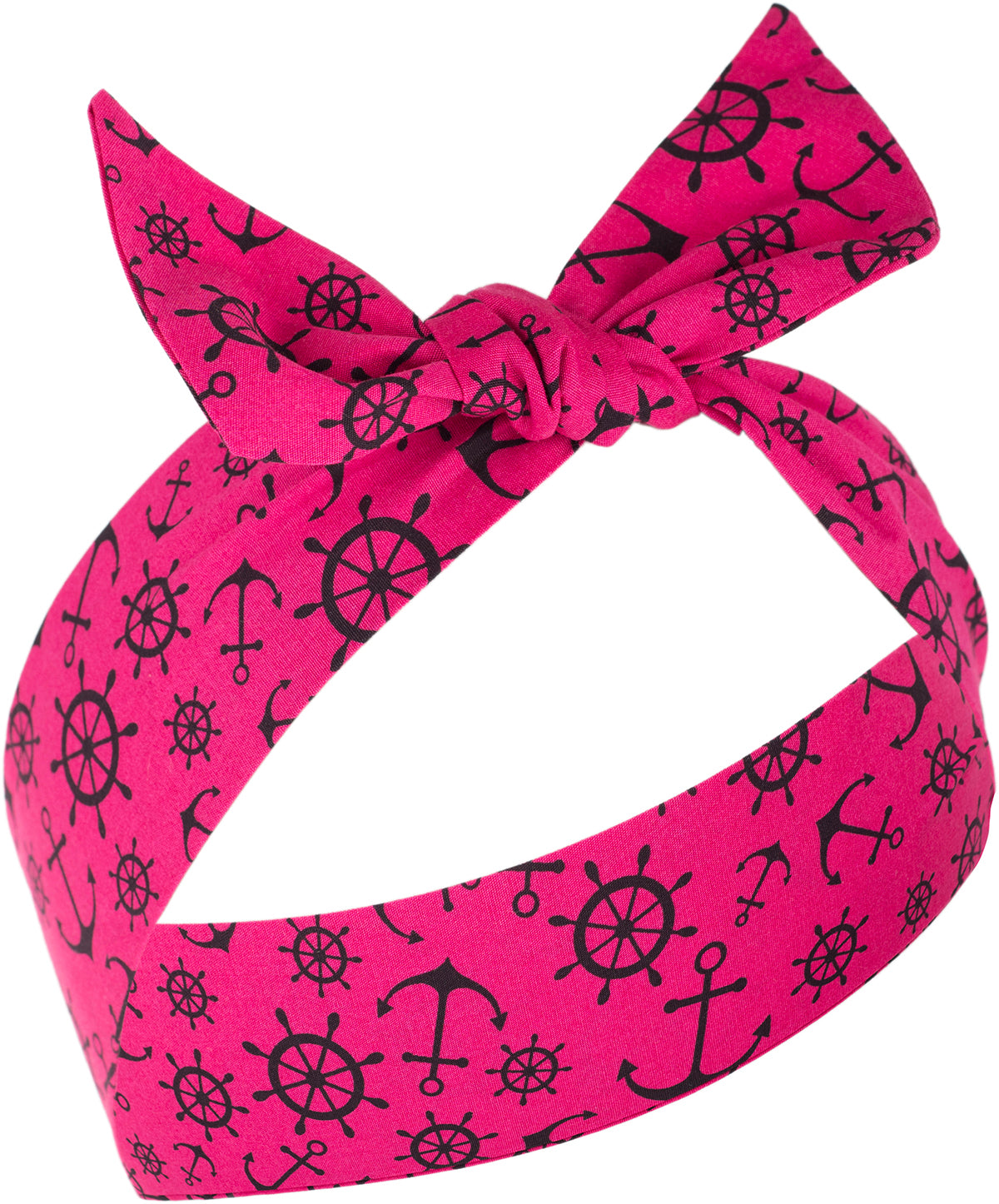 Vintage_GWYN_Sailor_ANCHOR_Anker_Steuerrad_Pin_Up_HAARBAND_Headband_pink5c49b5bfde8b1