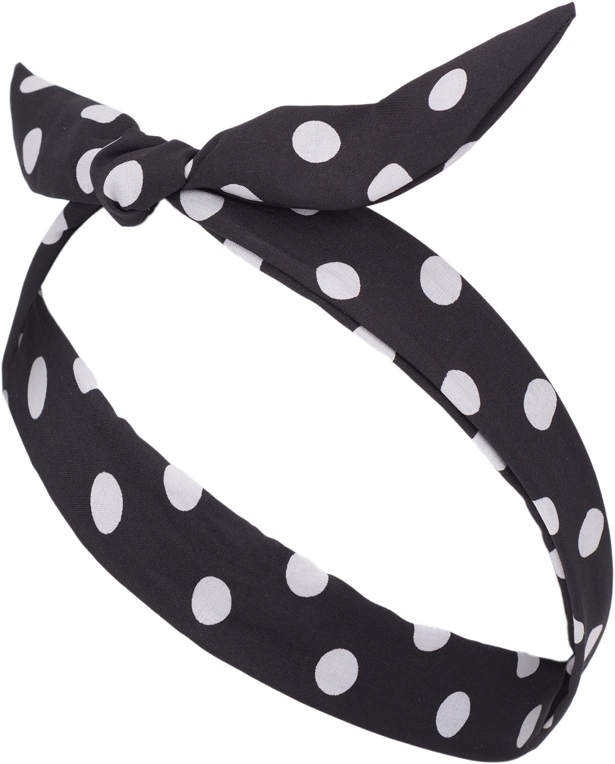 Vintage_HELENA_Punkte_POLKA_DOT_Retro_HAARBAND_Hair_Band-3