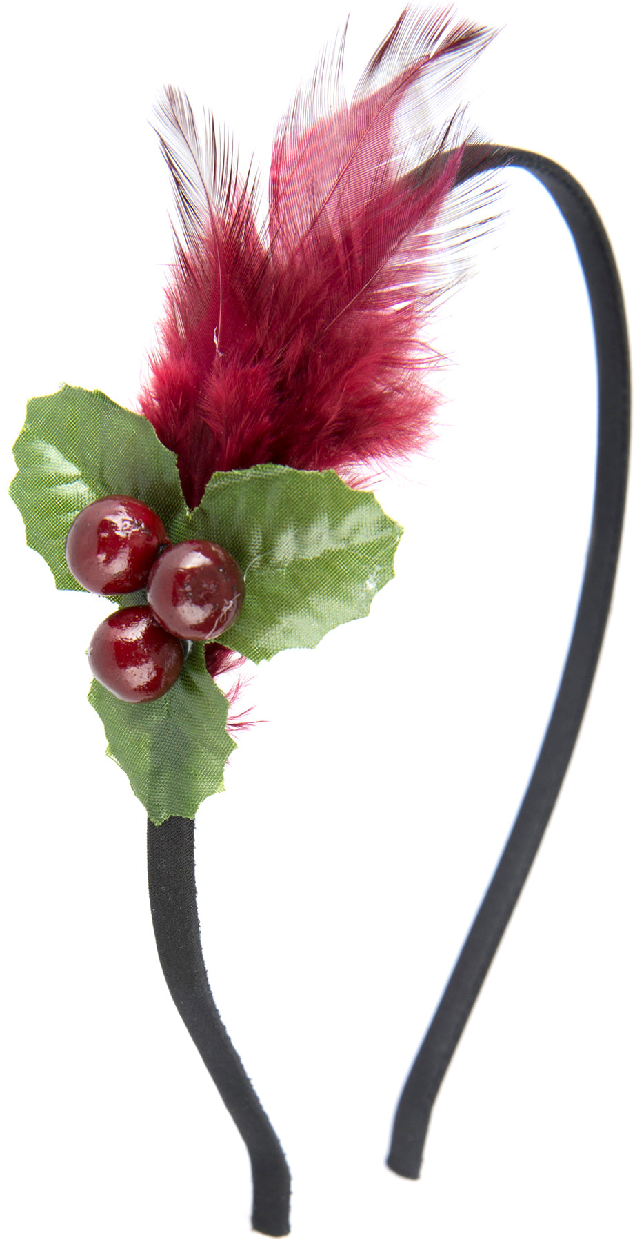 Vintage_HOLLY_BERRY_Stechpalmenbeere_FEDER_Feather_HAARREIF_killer_kirsche_rotOBYESTTmqLeT4