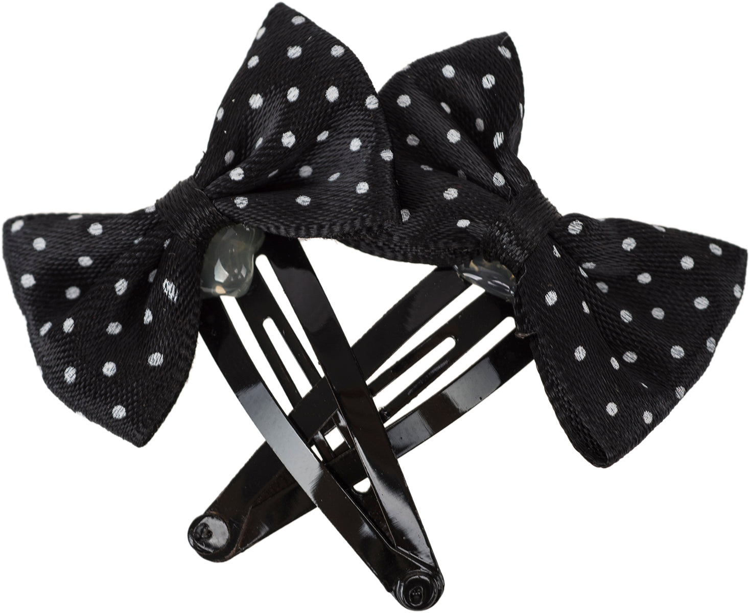 Vintage_HONORA_Polka_Dot_SCHLEIFE_Hair_Clips_HAARSPANGEN-1