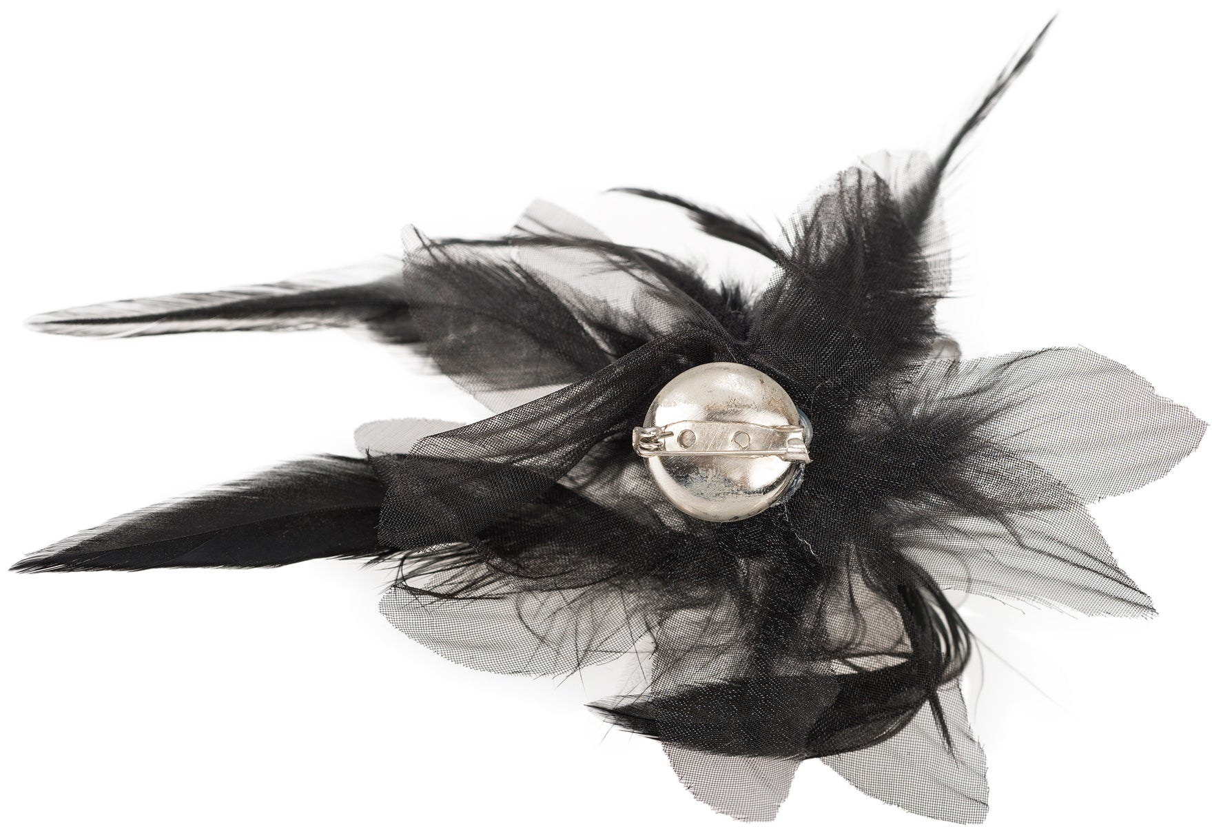 Vintage_ISIDRA_Feder_FEATHER_Perlen_Blumen_BURLESQUE_Brooch_BROSCHE-3FMlAF00mh4M3G