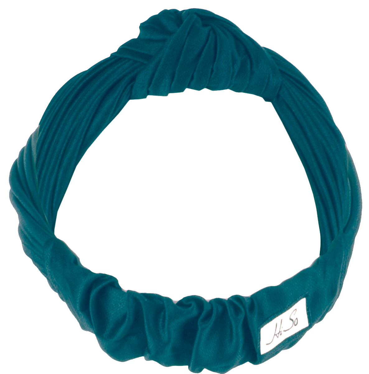 Vintage_KNOT_Nostalgic_Knoten_Retro_STIRNBAND_Haarband_HAIRBAND_petrol-3