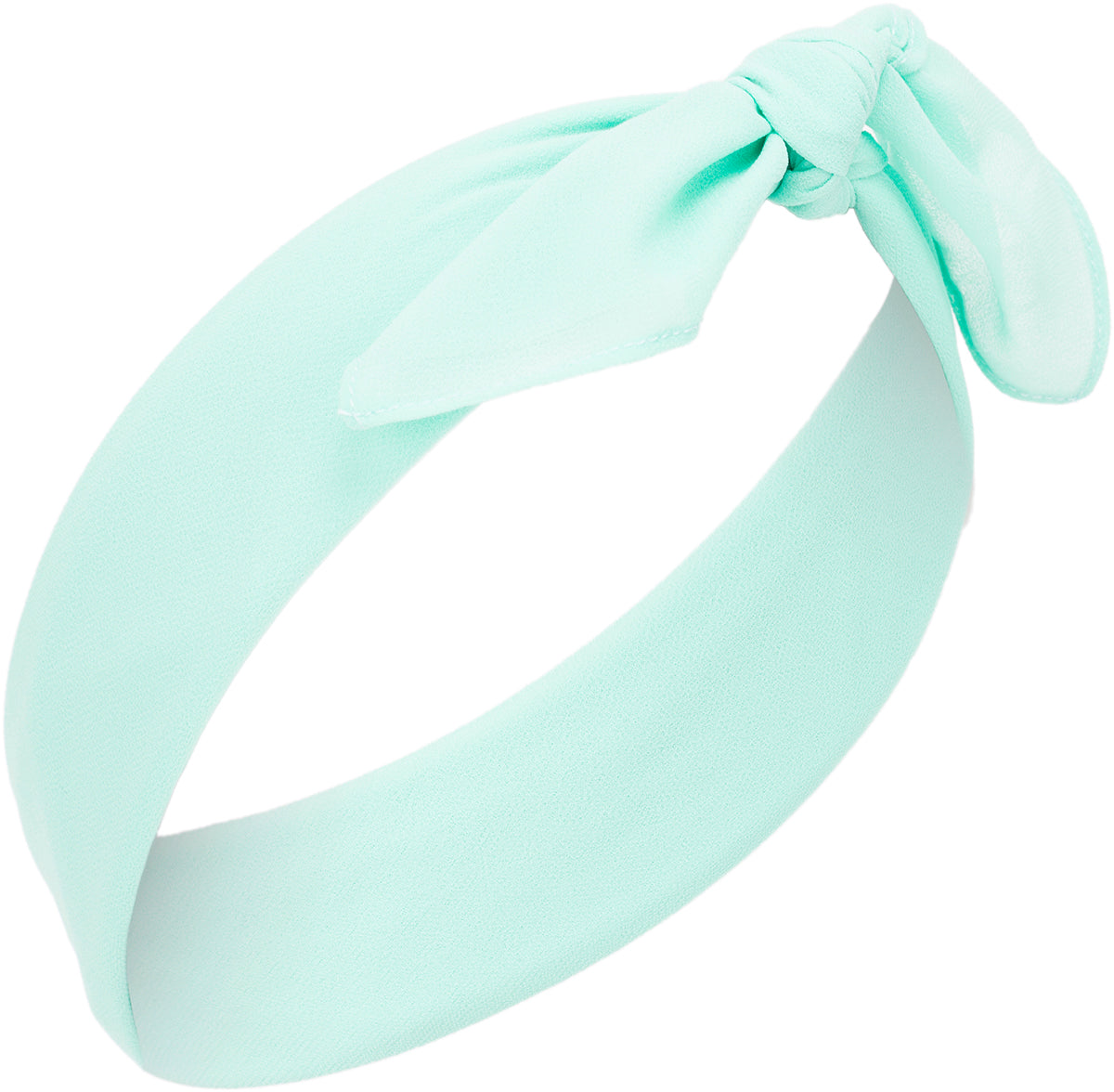 Vintage_LOTTE_Basic_CHIFFON_Hair_Band_Haarband_BANDANA_mint-2