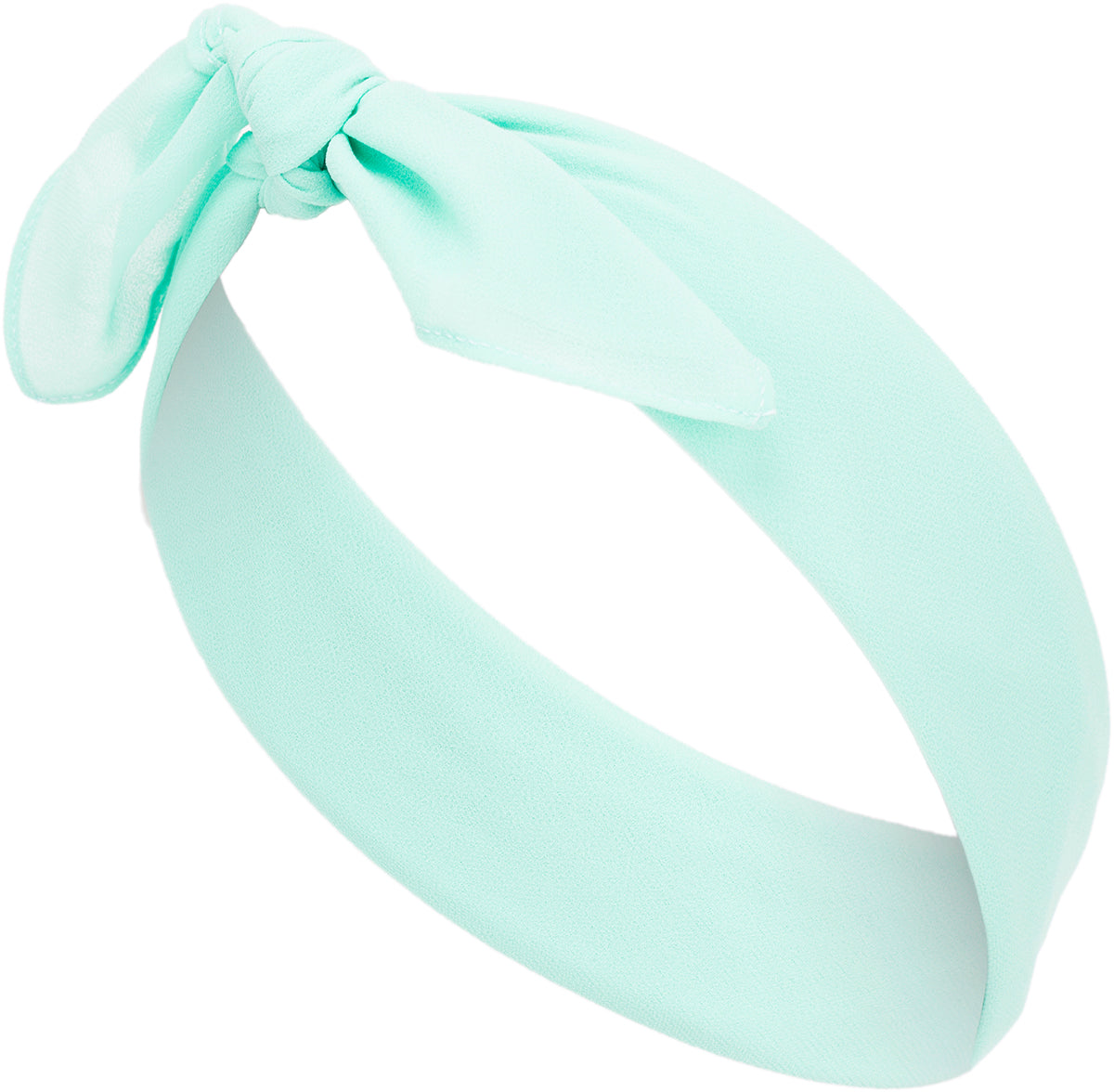 Vintage_LOTTE_Basic_CHIFFON_Hair_Band_Haarband_BANDANA_mint-3
