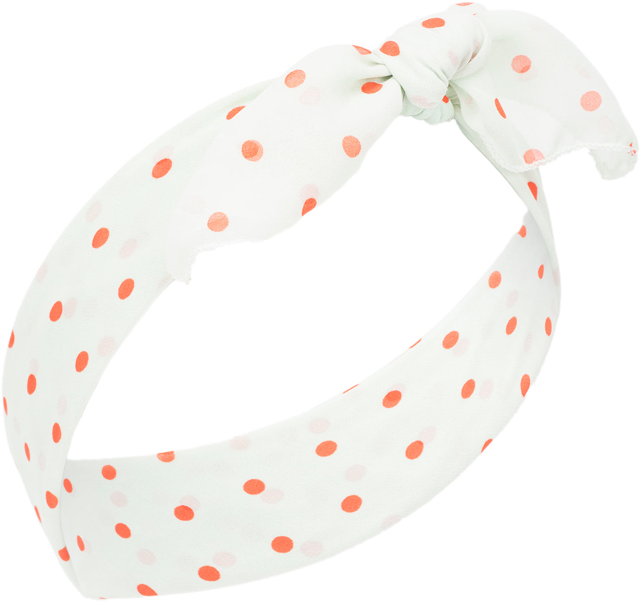 Vintage_LUZIA_Polka_Dot_CHIFFON_Punkte_Haarband_BANDANA-2