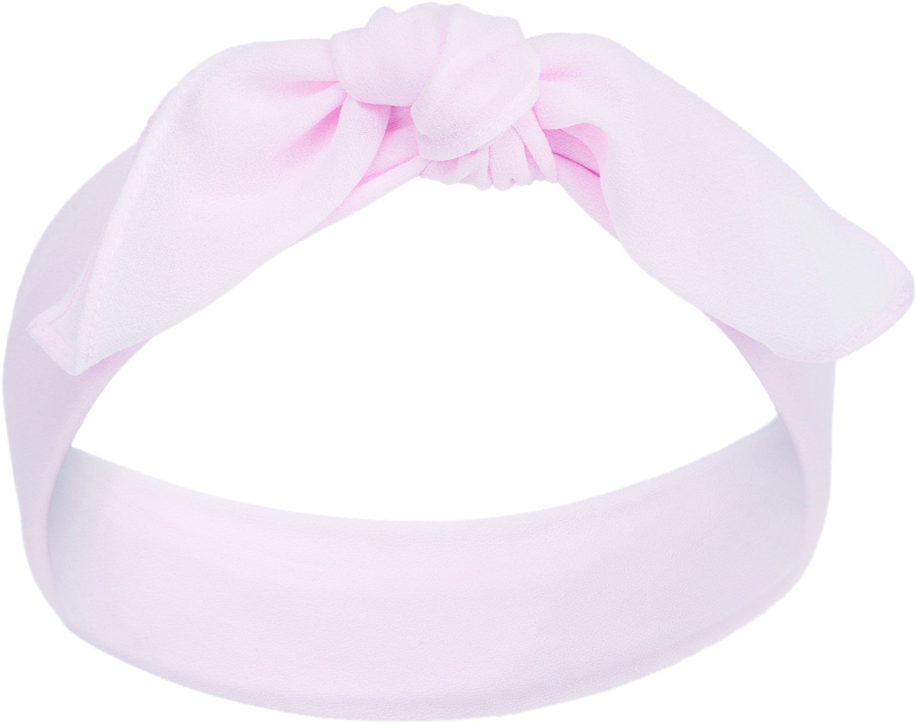 Vintage_LYNDIA_Basic_CHIFFON_Hair_Band_Haarband_BANDANA_-_Helles_Flieder_killer_kirsche