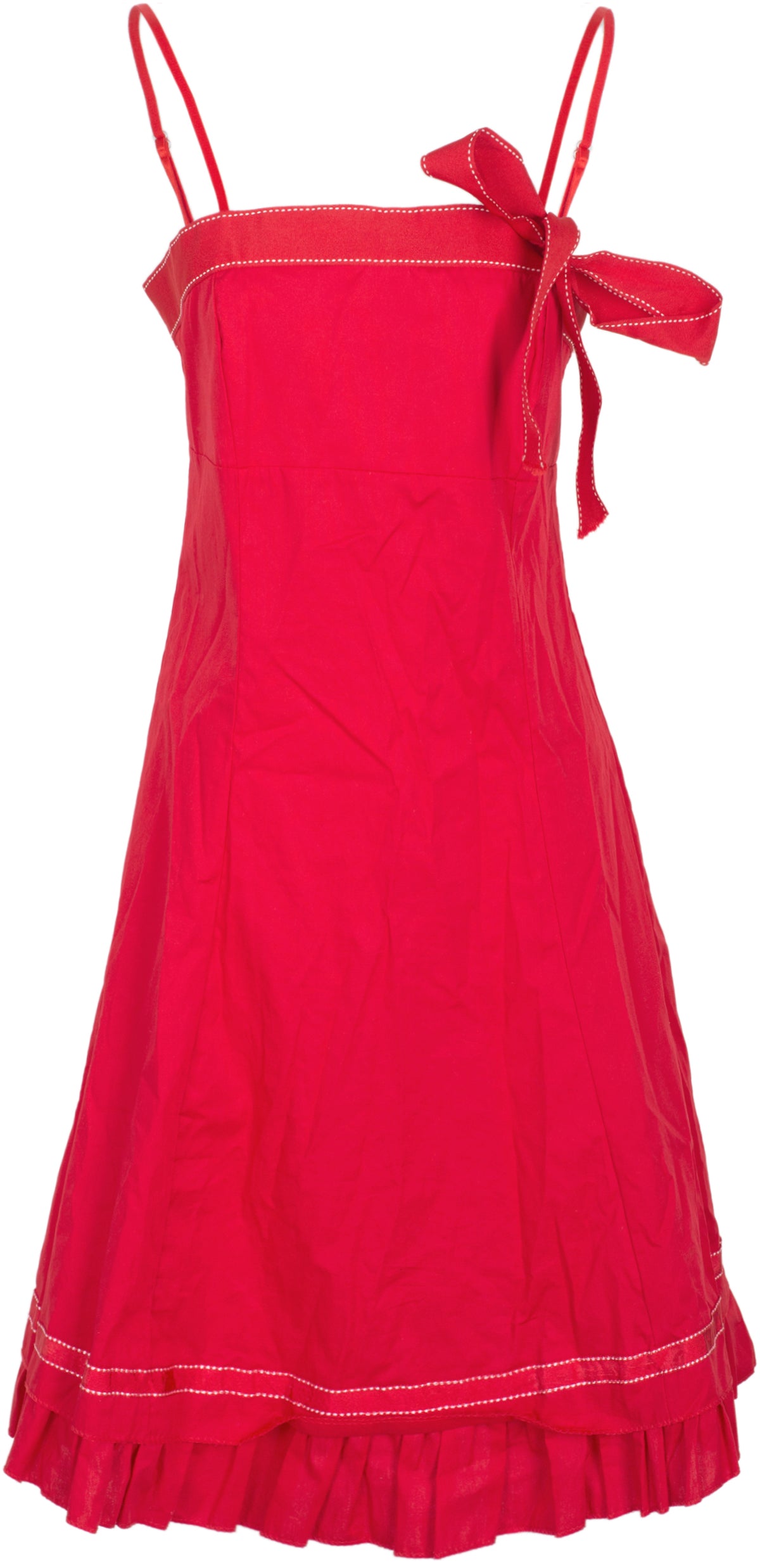 Vintage_NADJA_50s_BOW_Schleifen_A-Linien_DRESS_Kleid