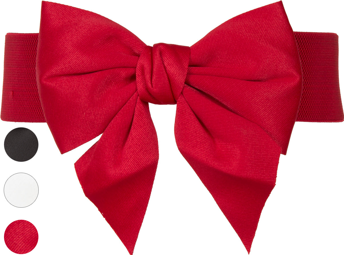 Vintage_QUILIA_Big_Bow_SCHLEIFEN_Retro_Stretch_50s_TAILLENGueRTEL_GaleriebildepszCFo1KVvLq