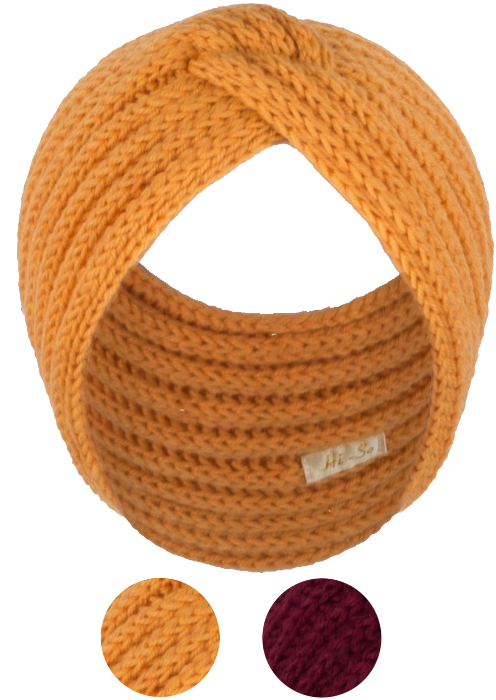 Vintage_STRICK_Nostalgic_Retro_STIRNBAND_Haarband_HAIRBANDkoll