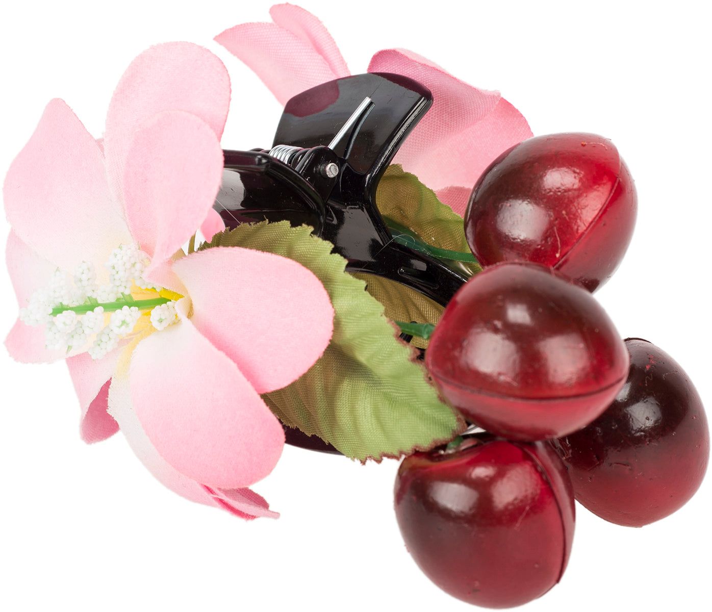 Vintage_SVANTJE_Floral_CHERRY_Kirschen_BLUMEN_Haarklammer_SPANGE-9ZOHa0SWWxG1uw