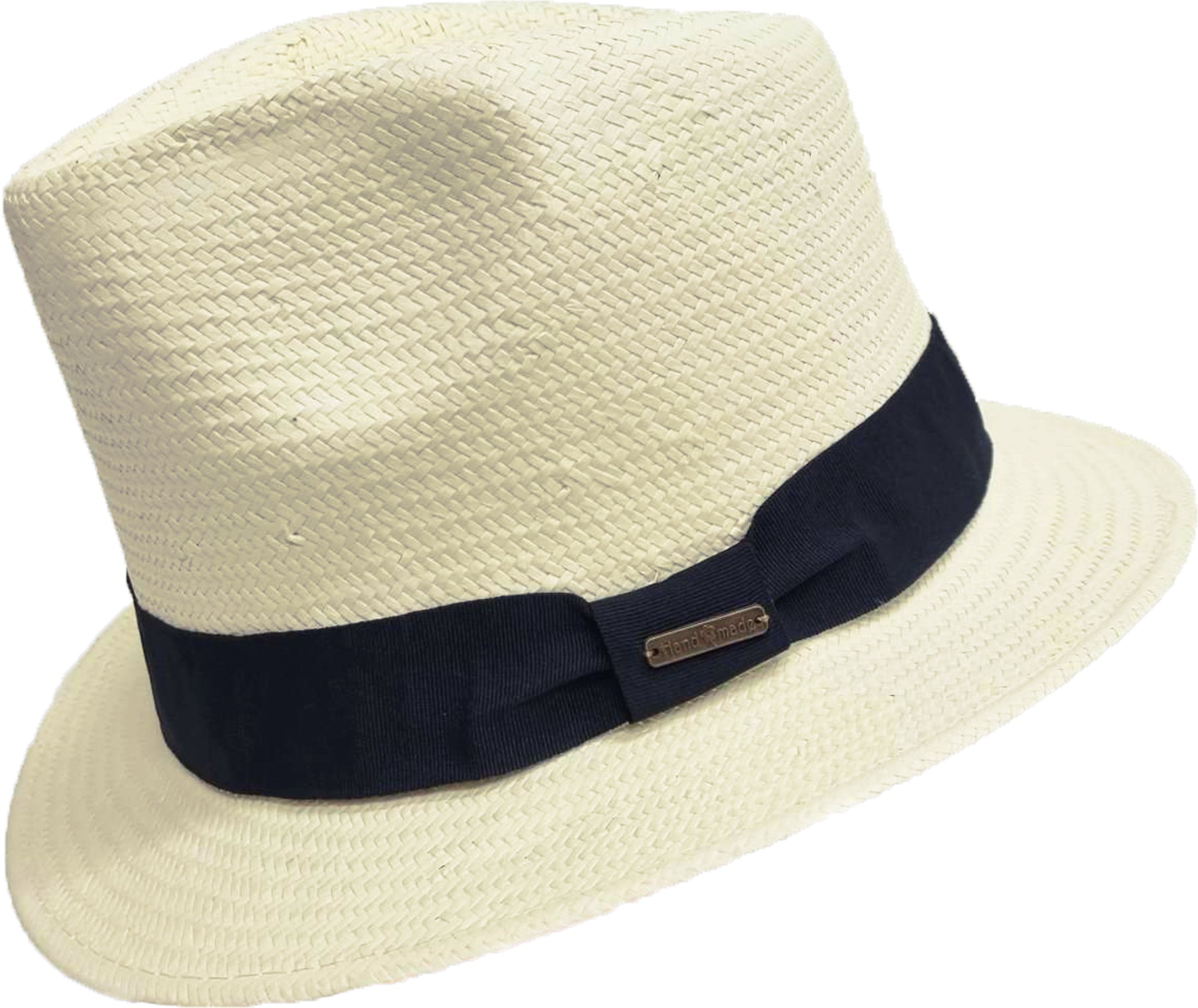 Vintage_TRILBY_HAT_Retro_BLACK_BAND_Two-Tone_HERREN_Sonnenhut_-_Cremeweiss_Killer_Kirsche-1