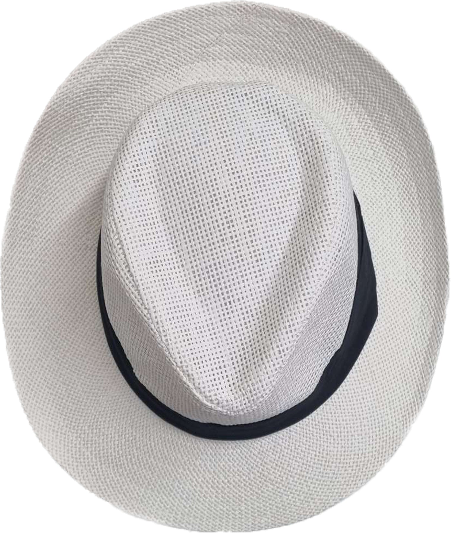 Vintage_TRILBY_HAT_Retro_PLEATED_BAND_Two-Tone_HERREN_50s_Sonnenhut_-_Weiss_Killer_Kirsche-2