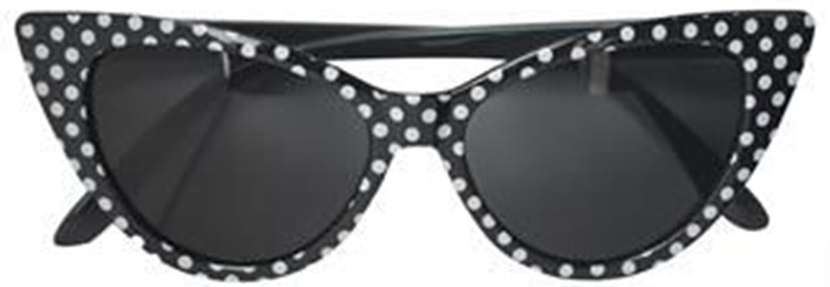 Vintage_ZABA_Polka_Dot_PUNKTE_Cat_Eye_Sunglasses_SONNENBRILLE_schwarzUCp7gJNARrn0x