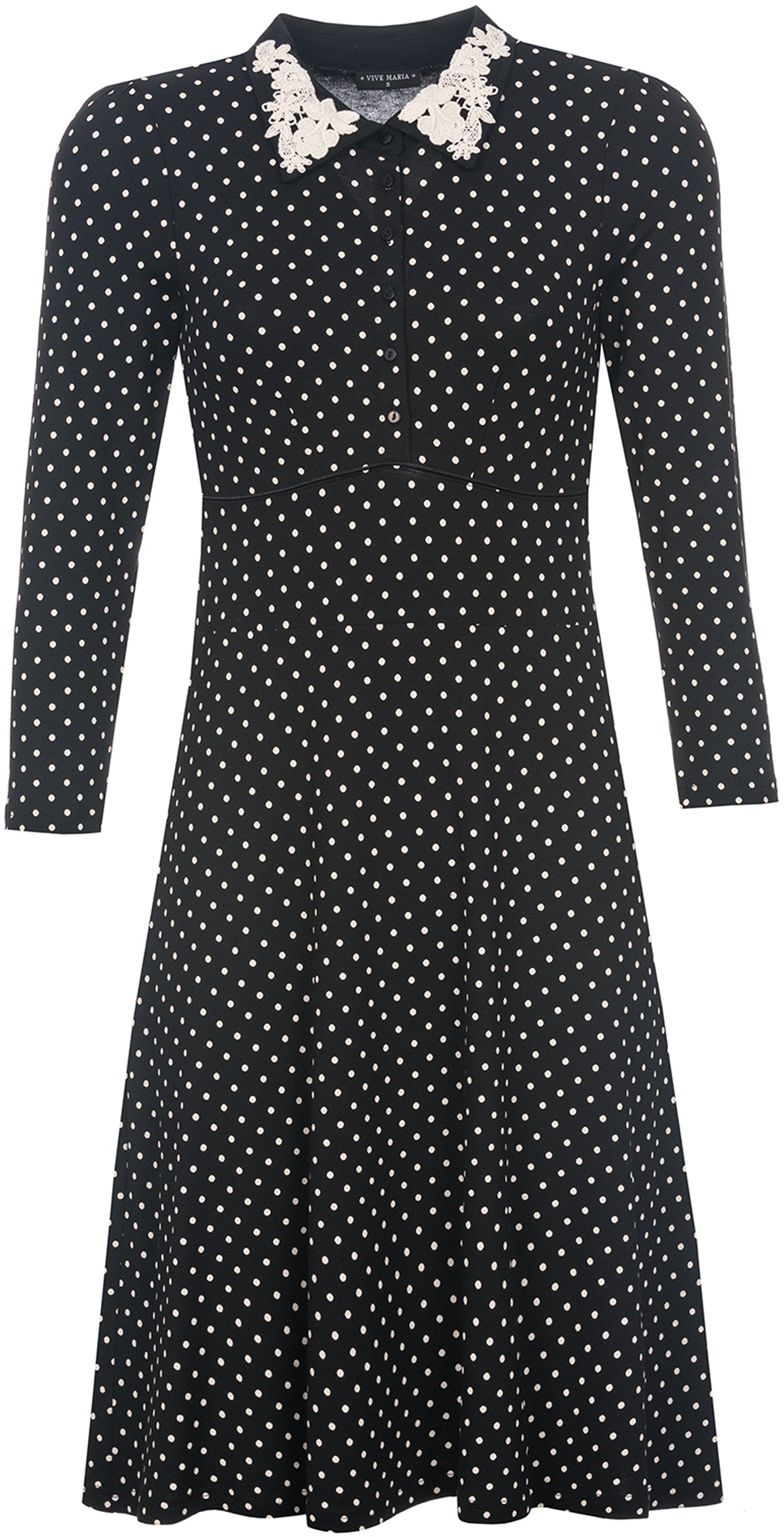 Vive_Maria_BELLA_ITALIA_Vintage_Punkte_NOSTALGIC_Polka_Dots_Lace_KLEID