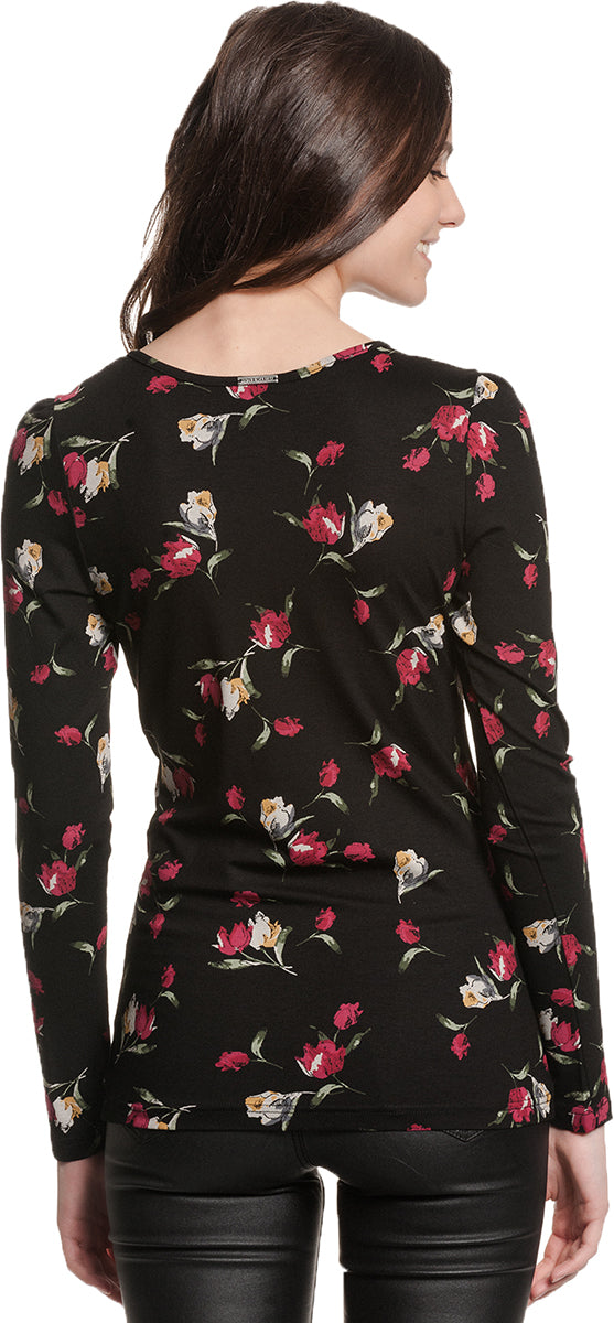 Vive_Maria_EVAS_GARDEN_Vintage_FLORAL_BLumen_Rundhals_Langarm_SHIRT_Oberteil-4