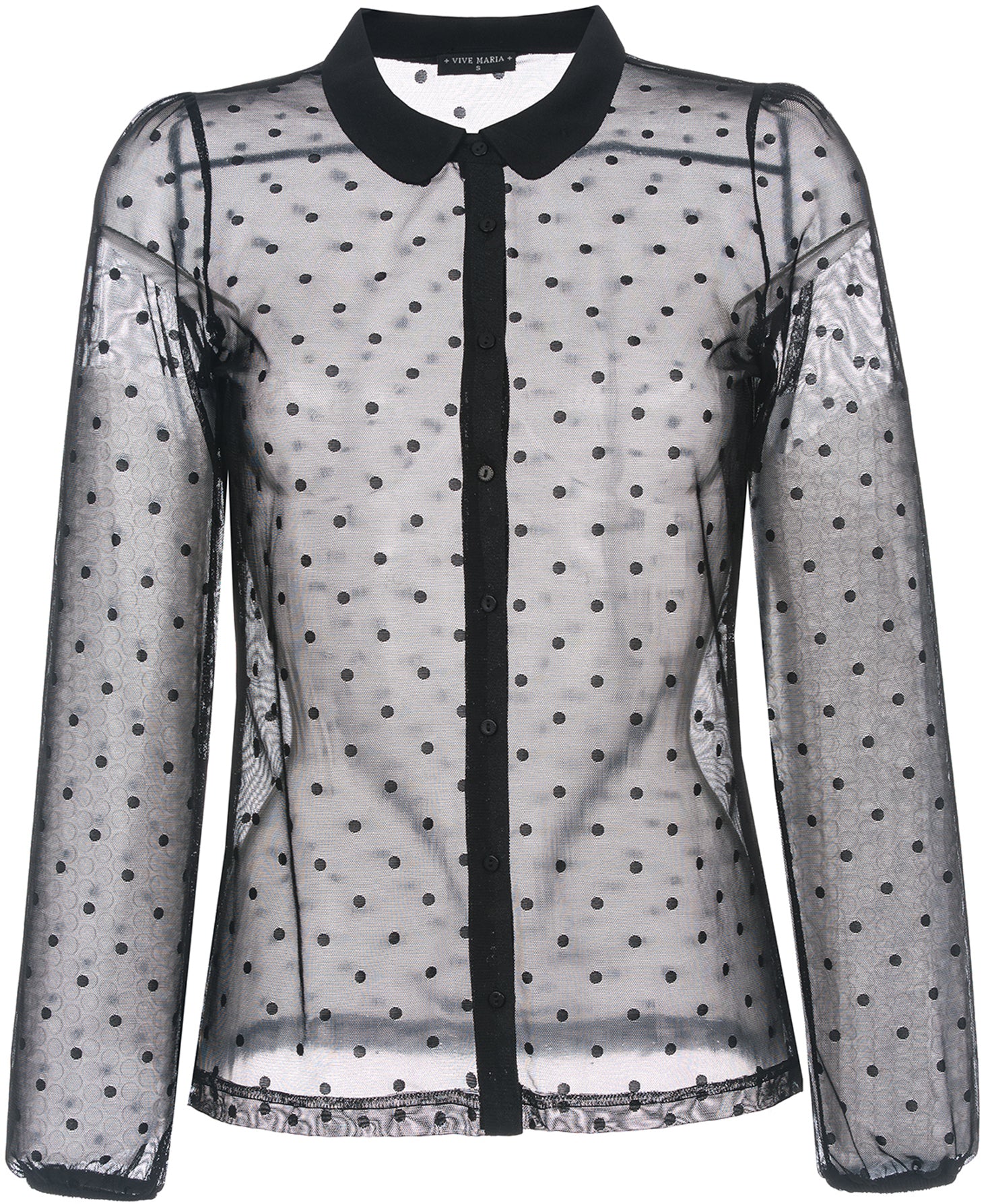 Vive_Maria_FANNY_Nostalgic_TULLE_Polka_Dots_Punkte_Vintage_BLUSE