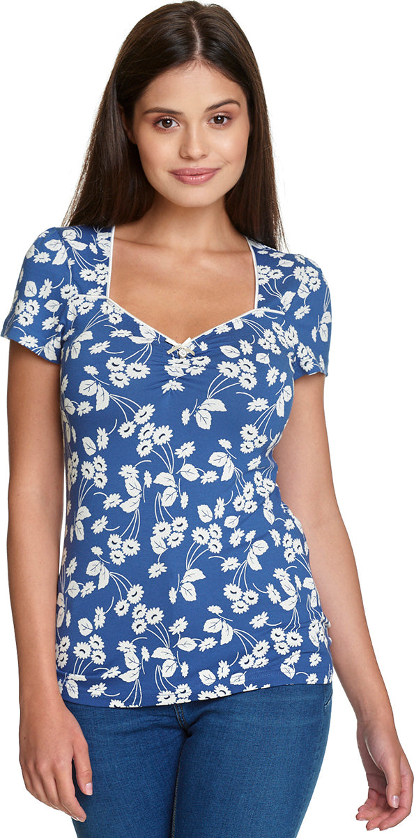 Vive_Maria_FLEUR_D_AVIGNON_Floral_Blumen_SWEETHEART_Kurzarm_SHIRT-1