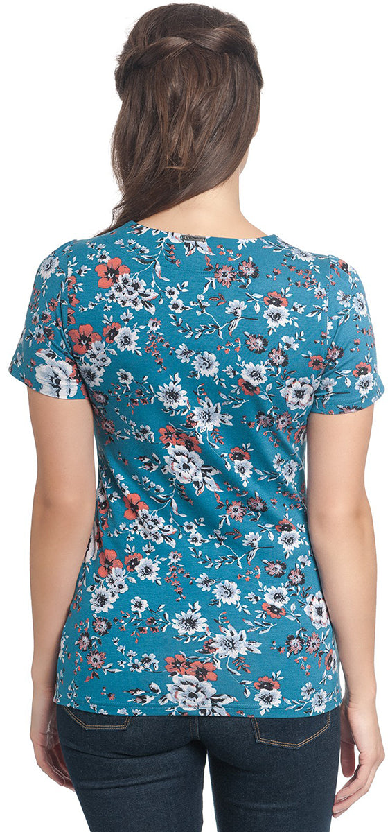 Vive_Maria_FLOWER_DREAM_Vintage_Floral_Blumen_Kurzarm_SHIRT_Oberteil-2