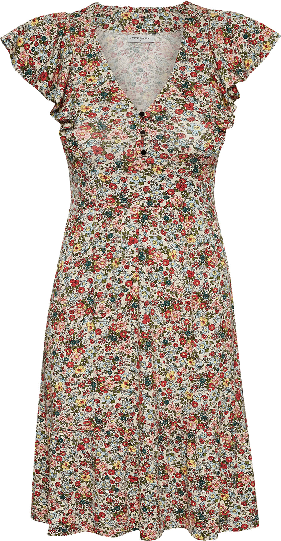 Vive_Maria_French_Girl_Damen_Blumen_TRaeGER_A-Linie_SHIRT_DRESS_Kleid_killer_kirsche_0Gkk6L6tFiwESi