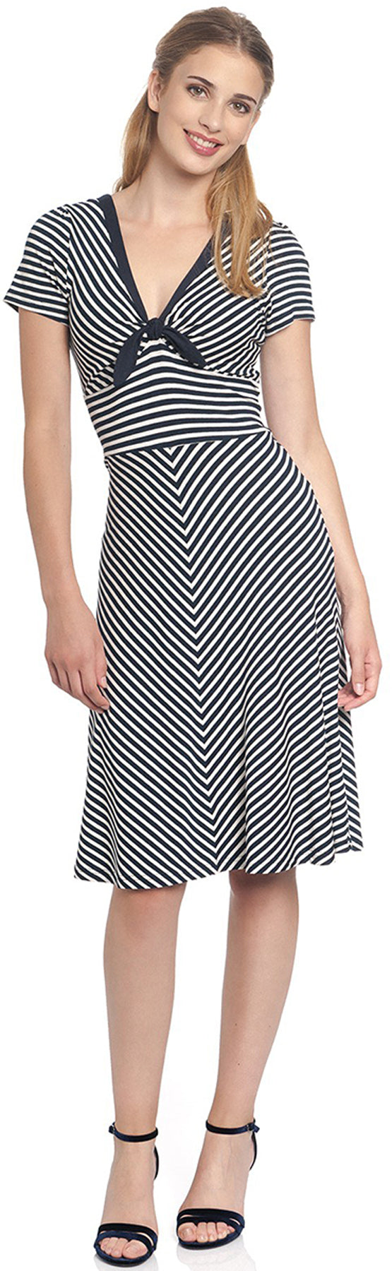 Vive_Maria_HASTINGS_Vintage_STRIPED_Streifen_Sailor_Kurzarm_DRESS_Kleid_killer_kirsche